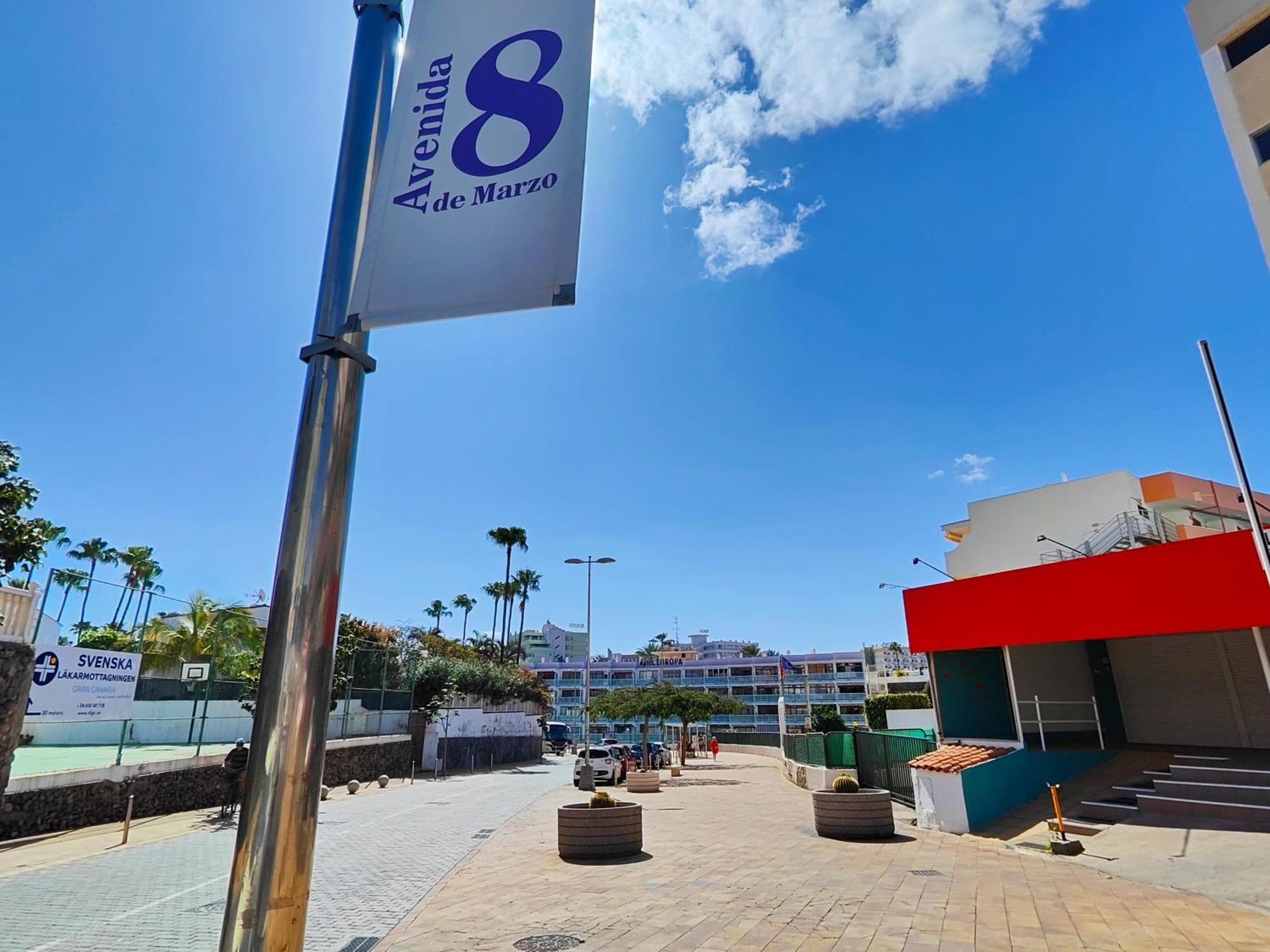 Apartment In The Heart Of Playa Del Ingles San Bartolomé Exterior foto